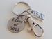Graduation Gift - Class of Disc Keychain with Find Joy in the Journey Charm & Clasp by Jewelry Everyday