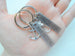 Anchor & Sailor's Knot Keychain Set Custom Engraved- You're The Anchor I Tie Onto; Couples Keychain Set by Jewelry Everyday
