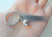 Basketball Keychain and Steel Tag Engraved with "Best Steal" Basketball Fan Keychain Gift by Jewelry Everyday