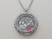 Personalized Forever in My Heart Stainless Steel Locket Necklace for Family Loss Memorial - by Jewelry Everyday