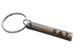 8 Year Anniversary Gift • Personalized Antique Bronze Tag Keychain Custom Engraved by Jewelry Everyday
