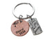 Custom Engraved Graduation Penny Keychain with Engraved Graduate Cap & "Class of 2026" with Find Joy in the Journey Charm, Graduate Keychain