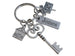 Sold House & Key Charm Keychain, Realtor Keychain, First Home Gift Keychain, New Home Keychain Gift