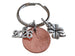 Employee, Volunteer or Teacher Appreciation Keychain with Penny, Clover Charm, and 2026 Charm