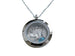 Personalized Forever in My Heart Stainless Steel Circle Locket Necklace for Baby Loss Memorial with Custom Engraved Disc (Plain Edge Locket)- by JewelryEveryday