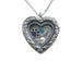 Custom Pet Memorial Stainless Steel Heart Locket Necklace for Family Pet Loss with Paw & Wing Charms and Custom Engraved Heart Charm by JewelryEveryday