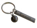 Bronze Soccer Ball Charm Keychain and Custom Engraved Tag - Soccer Player or Coach Key Chain by JewelryEveryday