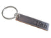 Antiqued Bronze Tag Keychain with "19th" Engraved, Couples 19 Year Anniversary Key Chain
