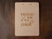 Coach Appreciation Gift • Wood Clipboard Engraved with "Proud to be a Coach" by JewelryEveryday