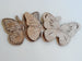 Craft Kit or Party Favor Gift • 3 Wood Butterfly Cutouts with Paint, Brushes, and Magnets by JewelryEveryday