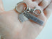 Brain and Custom Engraved Tag Keychain with Clasp, For Anatomy, Science, Biology or Psychologist by Jewelry Everyday