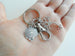 Brain Charm Keychain with Neuron & Clasp, For Anatomy Teacher, Psychologist or Medical Student by Jewelry Everyday