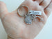 Brain, Neuron Charm & Custom Engraved Tag, For Anatomy, Science, Biology or Psychologist by Jewelry Everyday