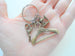 Bronze Sewing Keychain, Scissors Charm, Sewing Machine Charm & Hanger Charm, Appreciation Gift, Gift for Mom, Teacher Gift