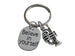 Trumpet Charm Keychain with Believe in Yourself Charm, Musician or Music Teacher Keychain by Jewelry Everyday