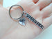 Animal Shelter Volunteer Appreciation Gift Keychain with Heart Paw Charm, Animal Rescue Volunteer Gift, Humane Society Volunteer, Thank You Gift by Jewelry Everyday