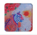 Art Work Magnet By Tessa of Red Tiger and Flowers
