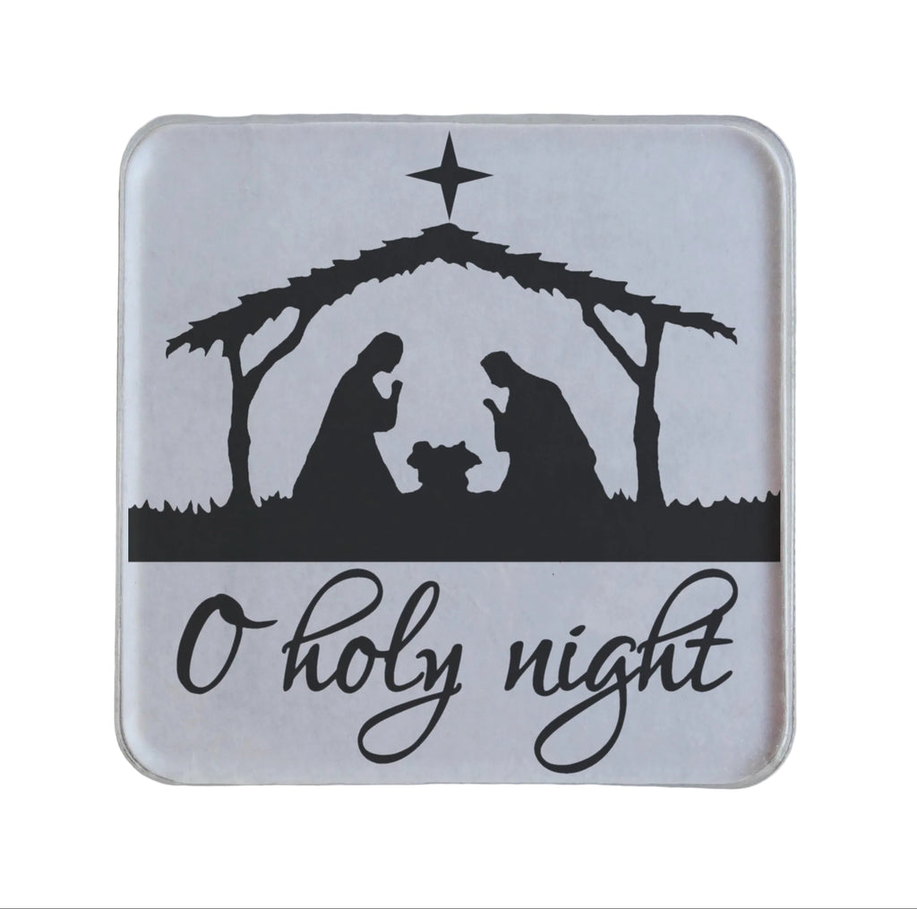 O Holy Night Nativity Magnet, Religious Christmas Christian Gift