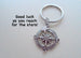 Star & Compass Keychain - Good Luck as You Reach for the Stars, Graduation Gift by Jewelry Everyday