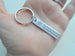 Steel Tag Engraved with "You Are My Sunshine" Saying and Sun image Keychain by Jewelry Everyday