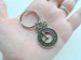 Volunteer Appreciation Gift - "Thank You" Tag & Bronze Clock Charm Keychain with "Thanks for giving us your time!" Card by Jewelry Everyday