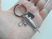 Syringe & Stethoscope Charm Keychain, Nurse Gift, Hospital Staff Appreciation Gift, Medical Team Gift, Thank You Gift by Jewelry Everyday