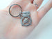 Employee Appreciation Gift - "Thank You" Tag & Silver Compass Keychain with "We'd be lost with out you!" Card by Jewelry Everyday