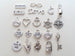 1 Add On Charms to Personalized a Keychain, Select a Charm by Jewelry Everyday