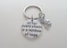 After Every Storm Is a Rainbow of Hope Keychain, Encouragement Keychain by Jewelry Everyday