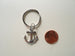 Anchor Keychain - You're The Anchor In My Life; Couples Keychain by Jewelry Everyday