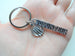 Volunteer Appreciation Keychain with Food Plate Charm, Community Service Keychain by Jewelry Everyday