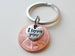 2014 Penny Keychain with "I Love You" Heart Charm by Jewelry Everyday