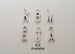 1 Add On Letter Charm to Personalized a Keychain, Select the Letter