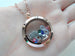 Personalized Rose Gold 30mm Circle Stainless Steel Locket Necklace for Mom or Grandma - by Jewelry Everyday