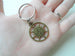 Bronze Sun Compass Keychain - I'd Be Lost Without You; Couples Keychain, Custom Engraved Tag Option by Jewelry Everyday