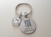 Smiley Face Charm & "You Make a Difference" Disc Keychain, Volunteer Appreciation Keychain