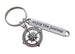 Enjoy The Journey Compass Keychain - Graduation Gift Keychain, Encouragement Gift Keychain