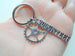 Gear Charm and Volunteer Charm Keychain, Community Volunteer Keychain - Thanks For Being an Essential Part of Our Team
