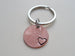 Anniversary Gift • 2018 Penny Keychain w/ Heart Around Year by Jewelry Everyday