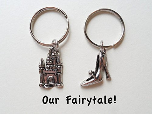 Castle and Shoe Keychain Set