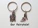 Castle and Shoe Keychain Set