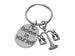 Law Scales Charm Keychain with Believe in Yourself Charm