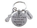 Violin or Viola Teacher Keychain with Violin / Viola Charm; Music Teacher Appreciation Keychain