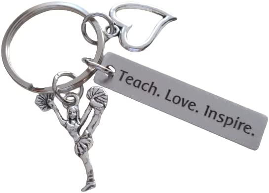 JewelryEveryday Cheer Coach Keychain