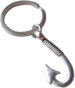 Fish Hook Keychain - I'm Hooked On You; Couples Keychain