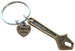 Bronze Wrench Keychain - My Dad Can Fix Anything; Fathers Gift Keychain