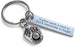 Baseball Coach Appreciation Gift • Engraved "A Great Coach is Impossible to Forget" Keychain | Jewelry Everyday