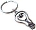 Light Bulb Keychain - You're The Light Of My Life; Couples Keychain