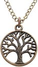 Bronze Tree of Life Pendant Necklace