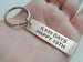 19 Year Anniversary Gift • Bronze Tag Keychain Engraved w/ "6,935 Days, Happy 19th" Handmade by Jewelry Everyday
